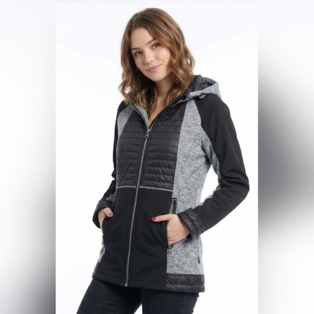 ACX Active Women’s Colorblock Hooded Zip-Up Jacket | Size M✨️